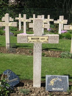 GLAGEON COMMUNAL CEMETERY - BRESSON, GABRIEL