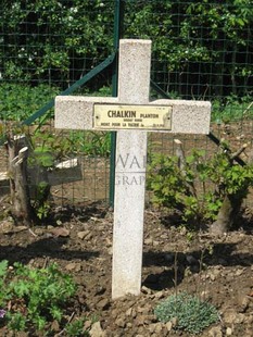 GLAGEON COMMUNAL CEMETERY - CHALKIN, PLANTON