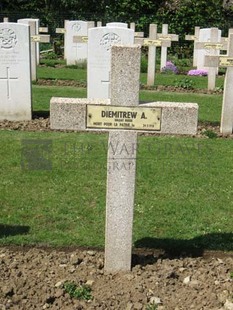 GLAGEON COMMUNAL CEMETERY - DIEMITREW, 0