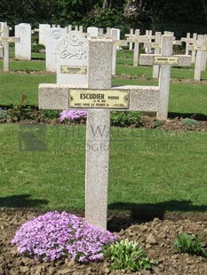 GLAGEON COMMUNAL CEMETERY - ESCUDIER, PIERRE