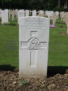 GLAGEON COMMUNAL CEMETERY - FLETCHER, G