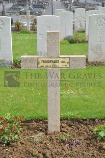 GLAGEON COMMUNAL CEMETERY - FROIDEVAUX, LOUIS CLEMENT