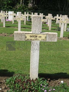 GLAGEON COMMUNAL CEMETERY - GASCON, RENE