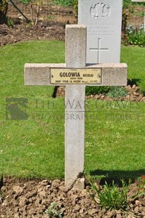 GLAGEON COMMUNAL CEMETERY - GOLOWIA, NICOLAI