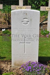 GLAGEON COMMUNAL CEMETERY - HILL, ALFRED