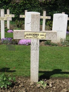 GLAGEON COMMUNAL CEMETERY - ILJOSCHENKO, SEMEN