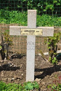 GLAGEON COMMUNAL CEMETERY - LANGAROW, IWAN