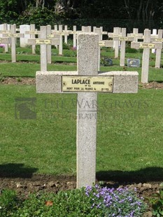 GLAGEON COMMUNAL CEMETERY - LAPLACE, ANTOINE