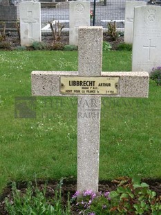 GLAGEON COMMUNAL CEMETERY - LIBBRECHT, ARTHUR