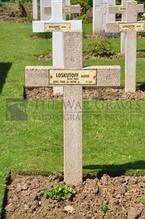 GLAGEON COMMUNAL CEMETERY - LOSKUTOFF, ALEXIS