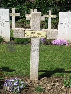 GLAGEON COMMUNAL CEMETERY - LUNIN, MICHAEL