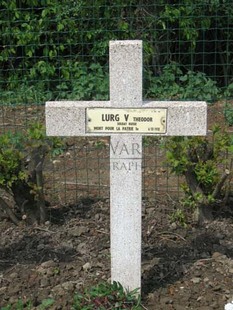 GLAGEON COMMUNAL CEMETERY - LURG, V THEODOR