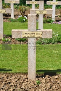 GLAGEON COMMUNAL CEMETERY - MASCKITOW, STEFAN