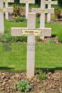 GLAGEON COMMUNAL CEMETERY - MICHANIN, NICOLA