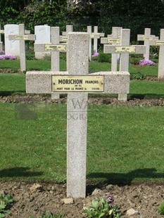 GLAGEON COMMUNAL CEMETERY - MORICHON, FRANCOIS