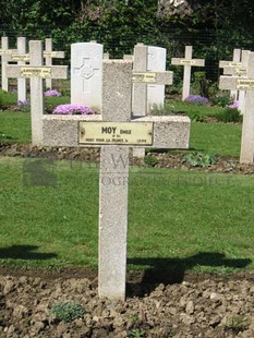 GLAGEON COMMUNAL CEMETERY - MOY, EMILE