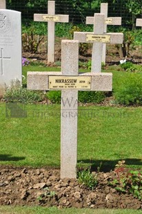 GLAGEON COMMUNAL CEMETERY - NIKRASSEW, JEFIN