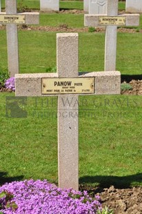 GLAGEON COMMUNAL CEMETERY - PANOW, PIOTR