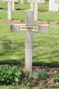 GLAGEON COMMUNAL CEMETERY - PRISCHKAREW, STEFAN