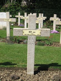 GLAGEON COMMUNAL CEMETERY - REY, JEAN BAPTISTE