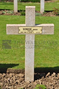 GLAGEON COMMUNAL CEMETERY - SCHUCKI, NIKOLEI