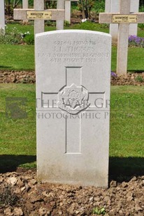 GLAGEON COMMUNAL CEMETERY - THOMAS, J L