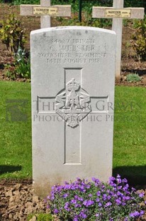 GLAGEON COMMUNAL CEMETERY - WEBSTER, C