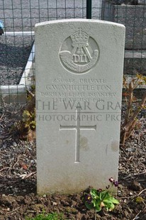 GLAGEON COMMUNAL CEMETERY - WHITTLETON, G W