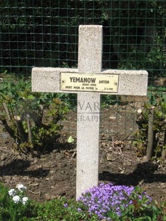 GLAGEON COMMUNAL CEMETERY - YEMANOW, ANTON