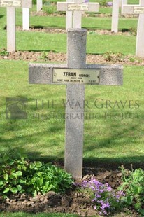 GLAGEON COMMUNAL CEMETERY - ZEBAN, GEORGES