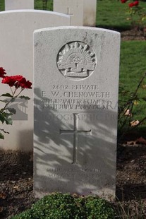 BERKS CEMETERY EXTENSION - CHENOWETH, EDGAR WILLIAM