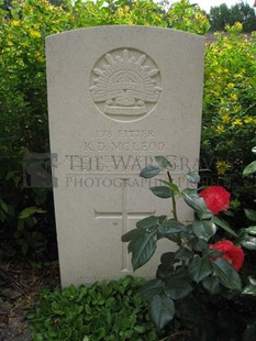 BERKS CEMETERY EXTENSION - McLEOD, KEITH DOUGLAS