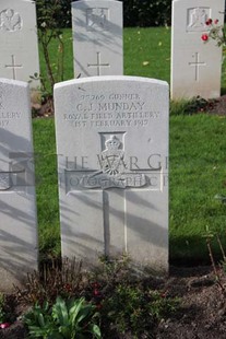 BERKS CEMETERY EXTENSION - MUNDAY, CHARLES JAMES