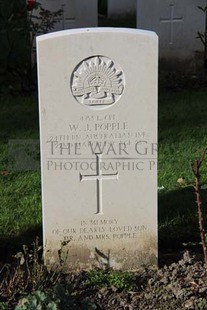 BERKS CEMETERY EXTENSION - POPPLE, WILLIAM JOHN