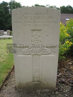 BERKS CEMETERY EXTENSION - STOCKLEY, G W