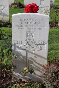 BERKS CEMETERY EXTENSION - SUGDEN, ERNEST