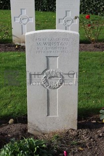 BERKS CEMETERY EXTENSION - WINSTON, MANCEL