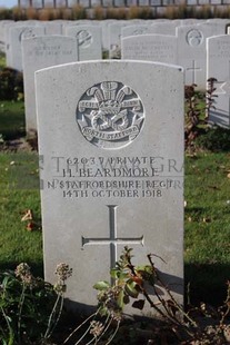 DADIZEELE NEW BRITISH CEMETERY - BEARDMORE, H