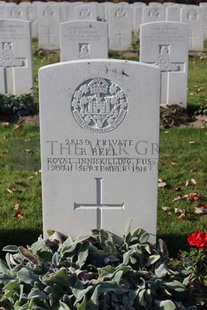 DADIZEELE NEW BRITISH CEMETERY - BELL, B