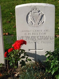 DADIZEELE NEW BRITISH CEMETERY - BELTON, G H