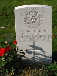 DADIZEELE NEW BRITISH CEMETERY - BLADWELL, LEONARD JOSEPH