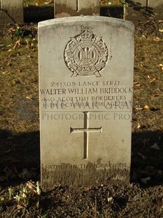 DADIZEELE NEW BRITISH CEMETERY - BRIDDOCK, WALTER WILLIAM