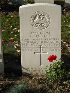 DADIZEELE NEW BRITISH CEMETERY - BRIERLEY, ROBERT