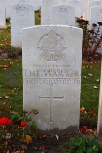 DADIZEELE NEW BRITISH CEMETERY - BURGESS, SYDNEY