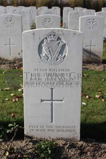 DADIZEELE NEW BRITISH CEMETERY - BURNETT, H G J