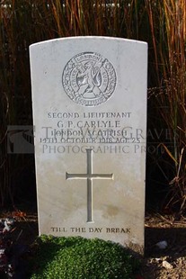 DADIZEELE NEW BRITISH CEMETERY - CARLYLE, GEORGE PASLEY