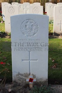 DADIZEELE NEW BRITISH CEMETERY - CLARKE, CHARLES HENRY