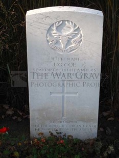 DADIZEELE NEW BRITISH CEMETERY - COE, JAMES GEORGE