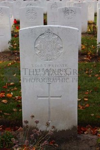 DADIZEELE NEW BRITISH CEMETERY - COLLINS, J H