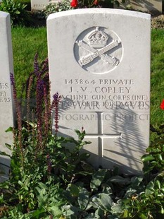 DADIZEELE NEW BRITISH CEMETERY - COPLEY, JOHN VICTOR